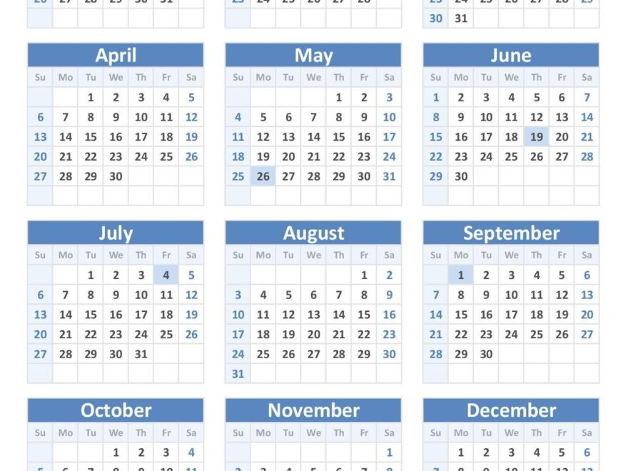 2025 Calendar With Holidays US Federal Holidays