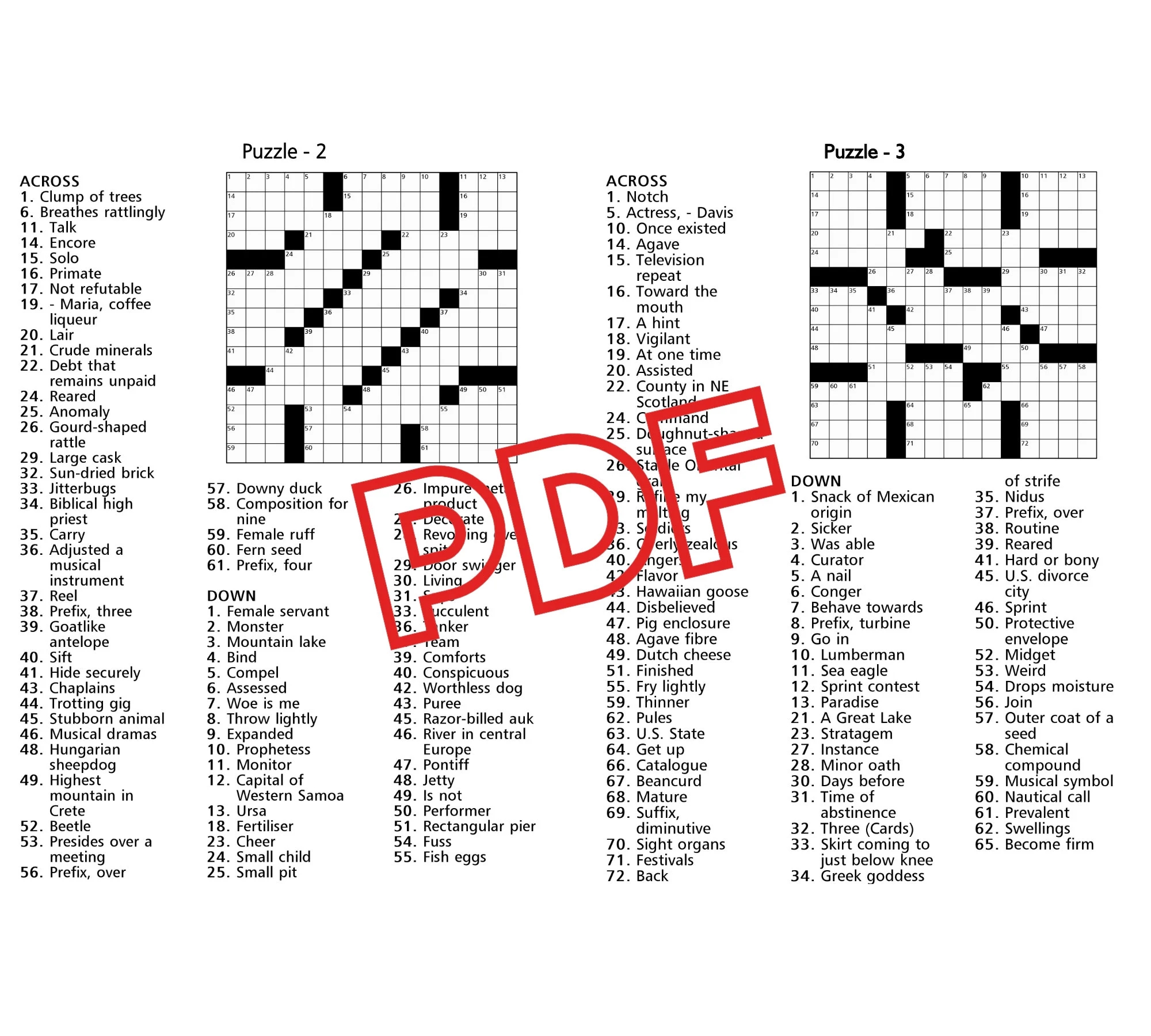 Printable Crossword Puzzles La Times