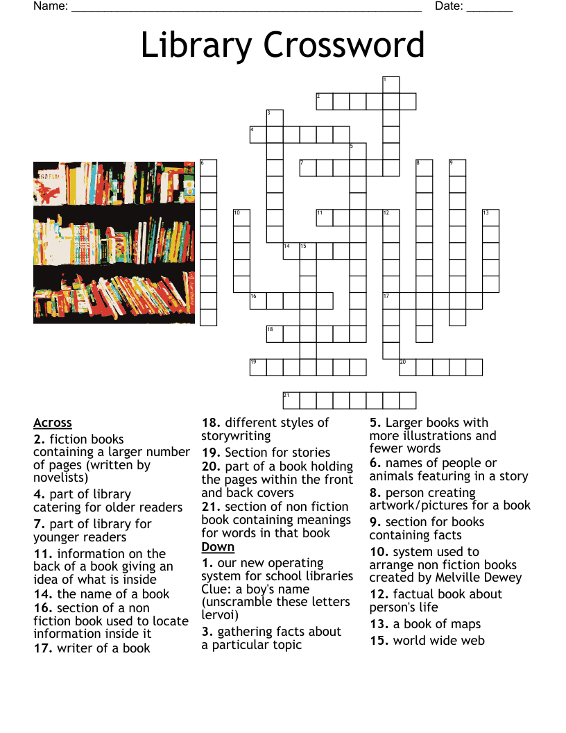 Printable Crossword Puzzle Books For Kids Pdf