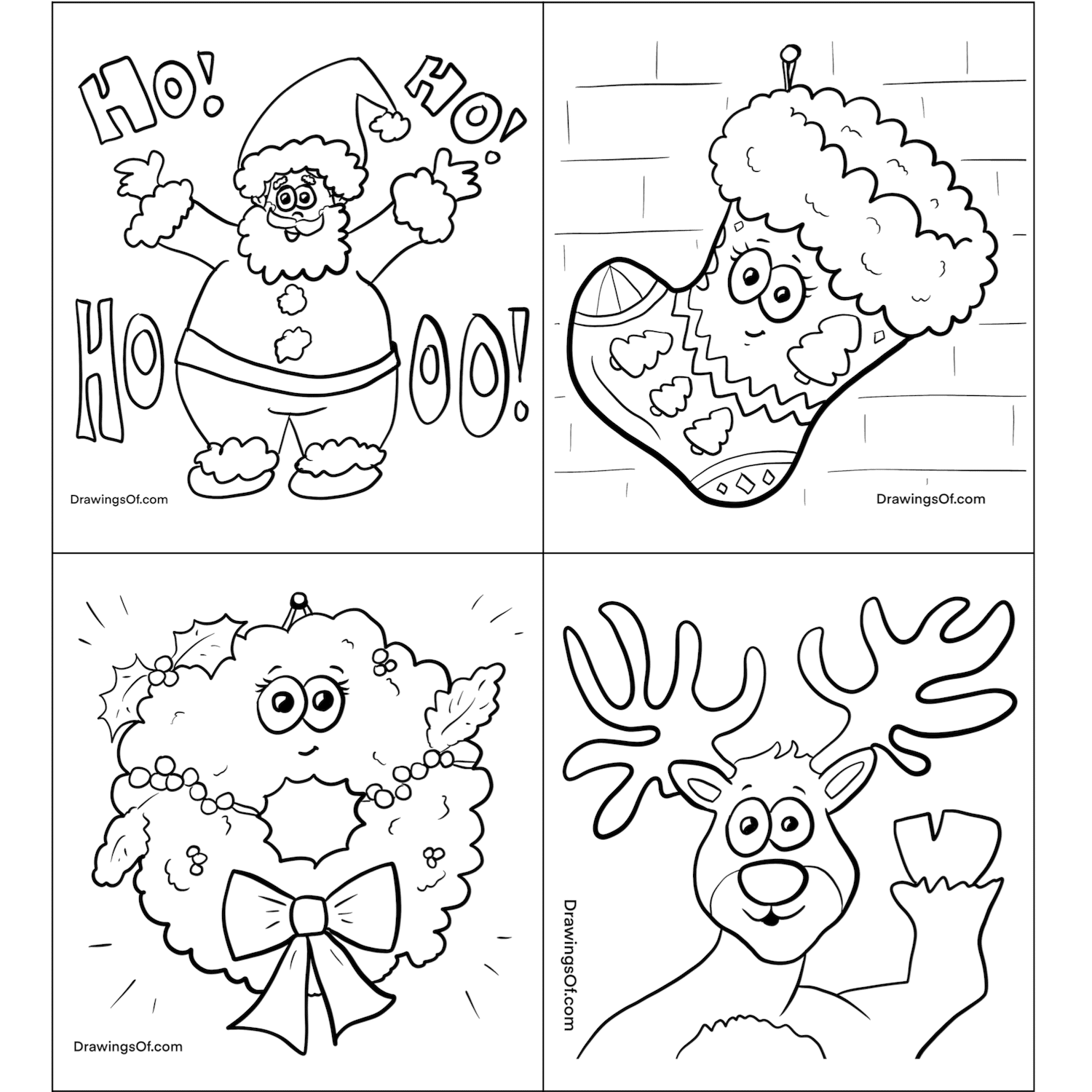 Free Printable Christmas Coloring Pages