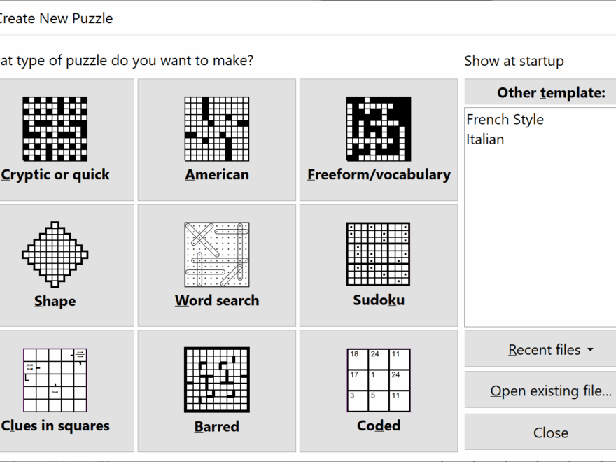 Crossword Compiler Crossword Puzzle Maker Software