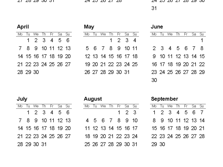 Free Printable Calendars And Planners 2025 2026 And 2027