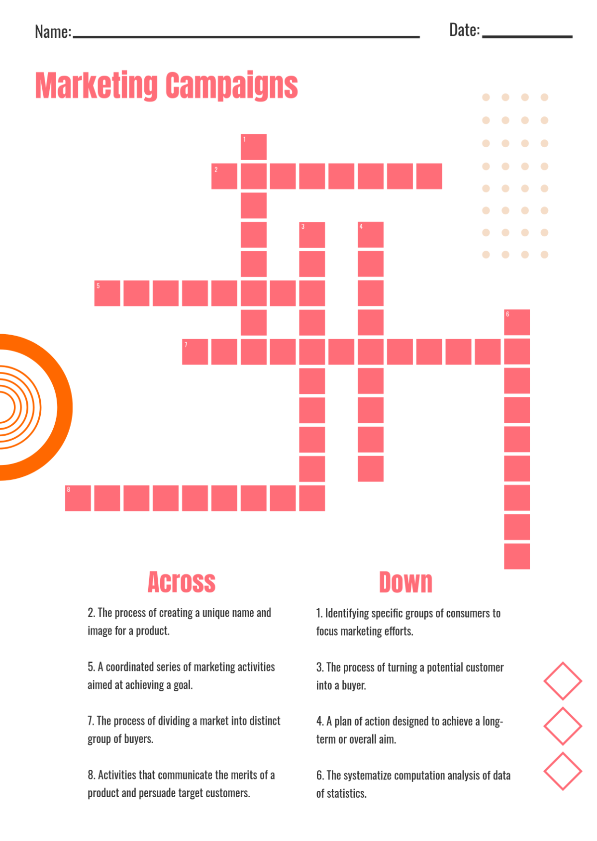Free Crossword Puzzles Maker Printable