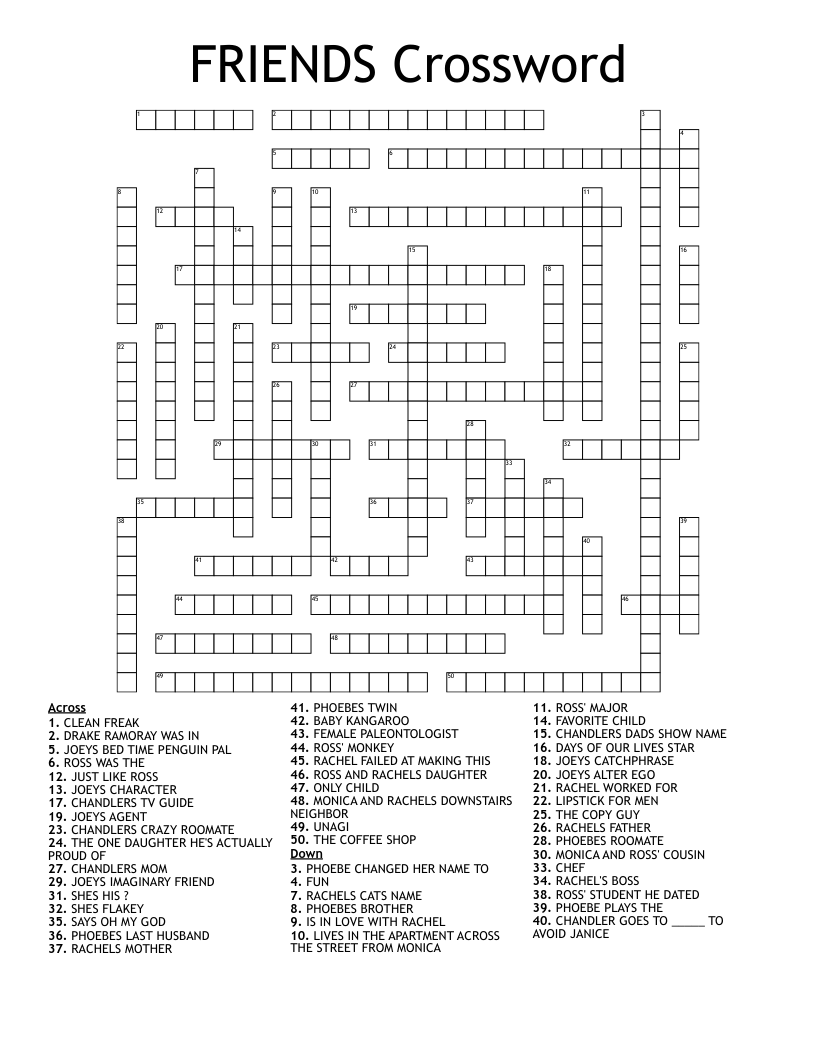 Tv Guide Crossword Puzzles Free Printable