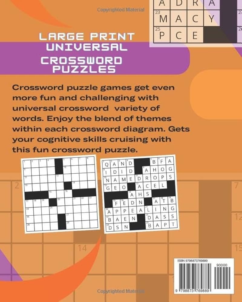 Free Printable Daily Universal Crossword Puzzle