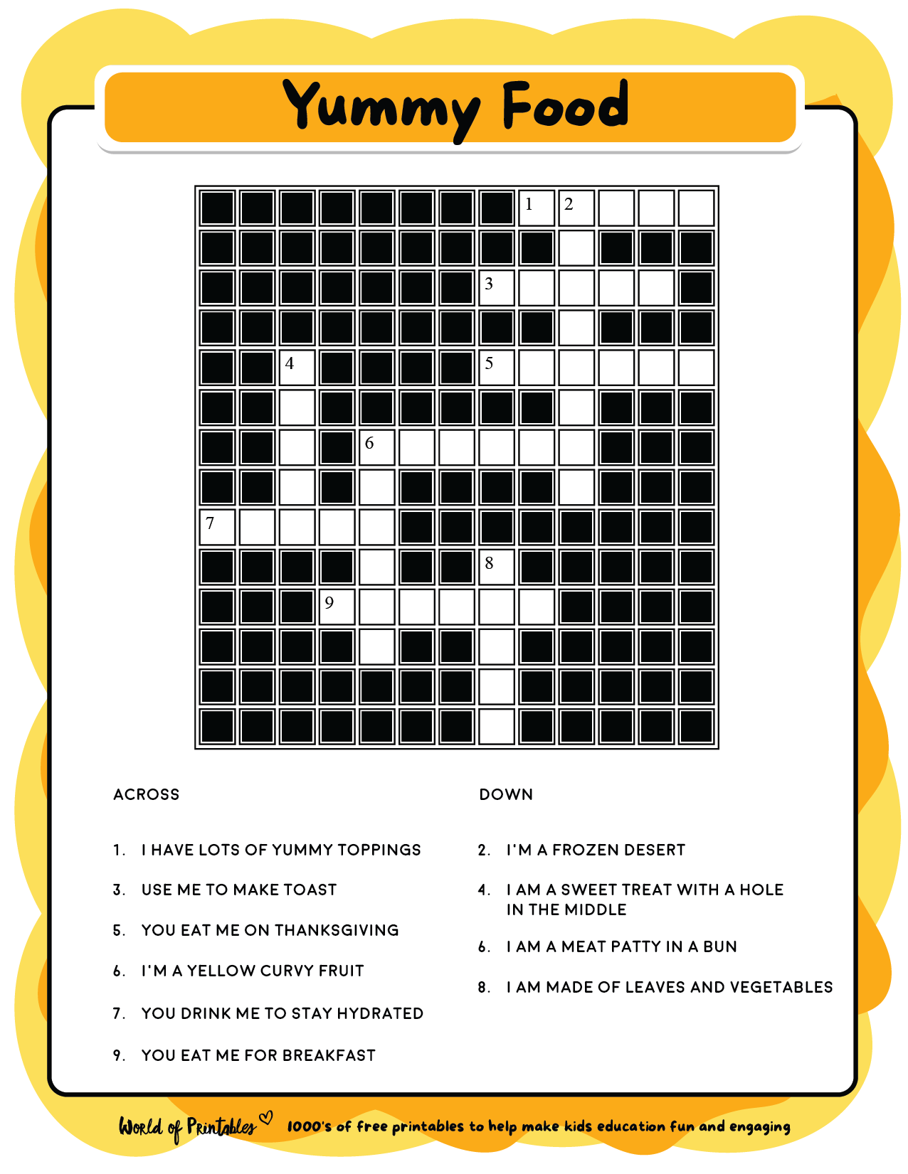 Make A Printable Crossword Puzzle