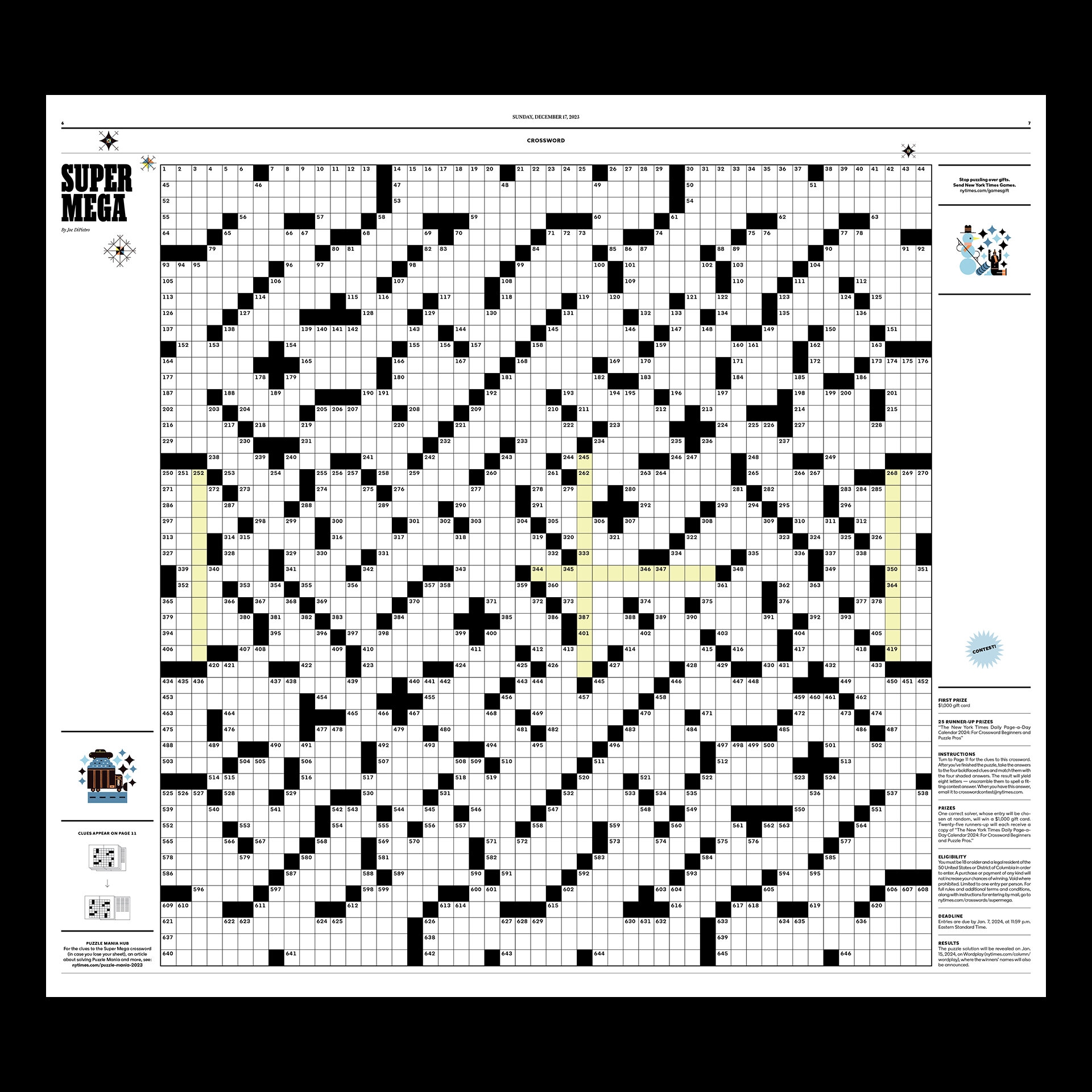 Super Mega 2023 Clues The New York Times
