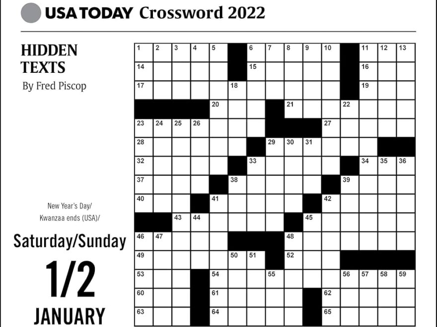 USA Today Crossword Puzzles 2022 Day to Day Calendar USA TODAY 9781524864835 Amazon Books