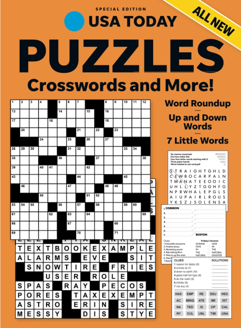 USA Today Puzzles Crosswords And More The Editors Of USA Today 9781547867608 Amazon Books