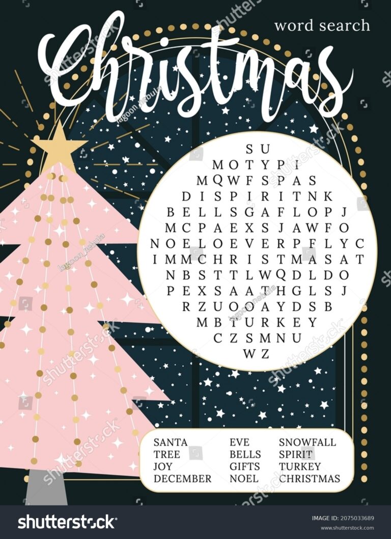 Free Printable Children’S Christmas Crossword Puzzles