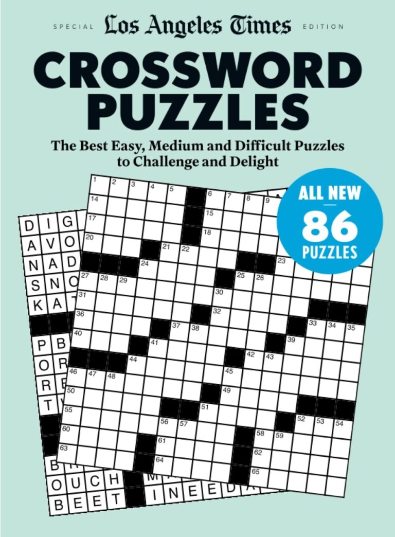 Printable Crossword Puzzles La Times