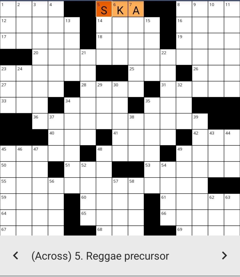 Usa Today Free Printable Crossword Puzzles